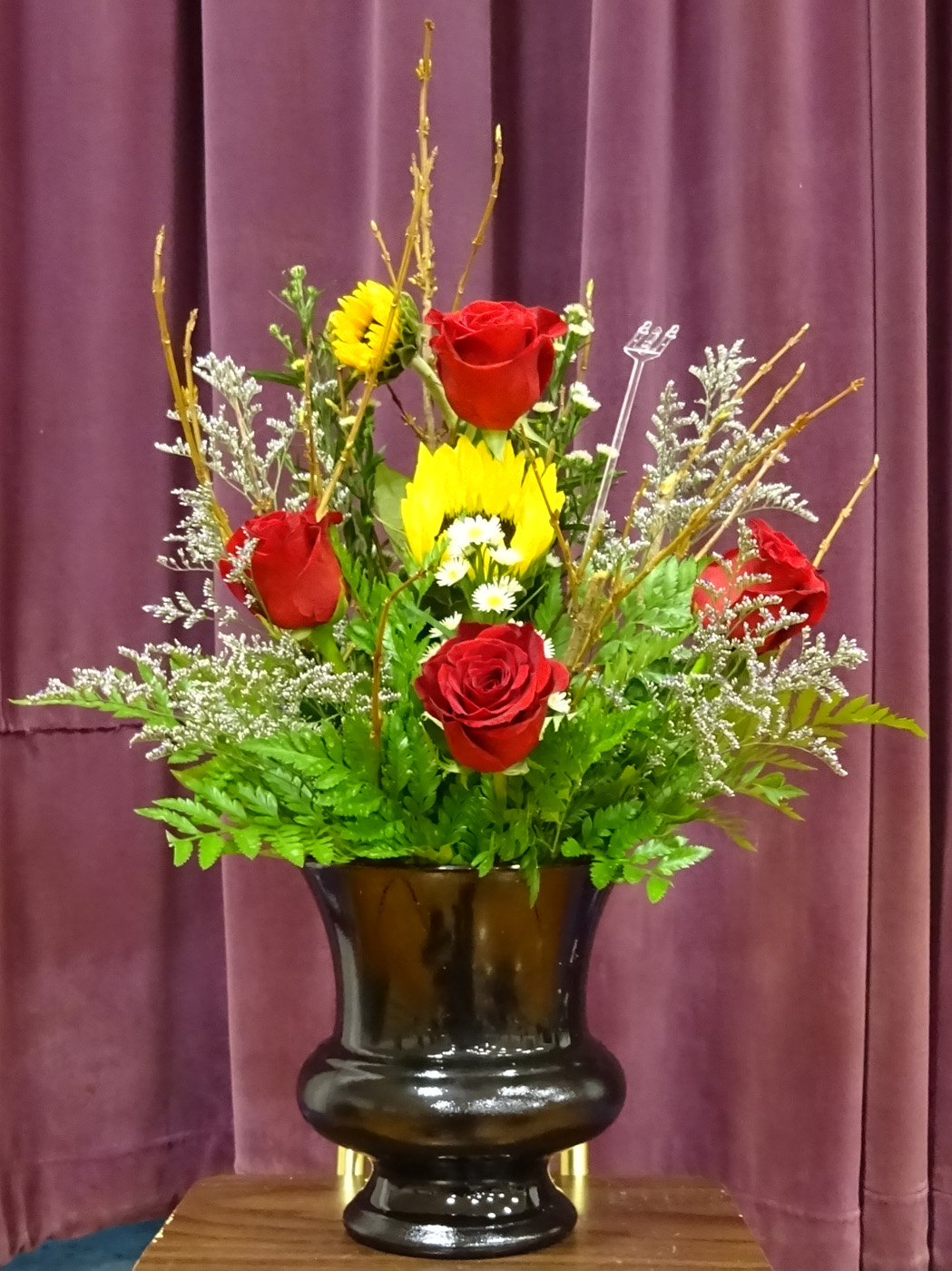 Flowers from Interior Volunteer Fire Department