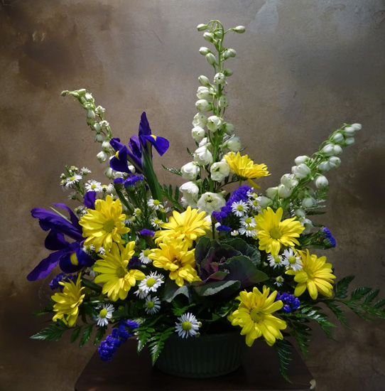 Flowers from Phil, Stacey and Kids