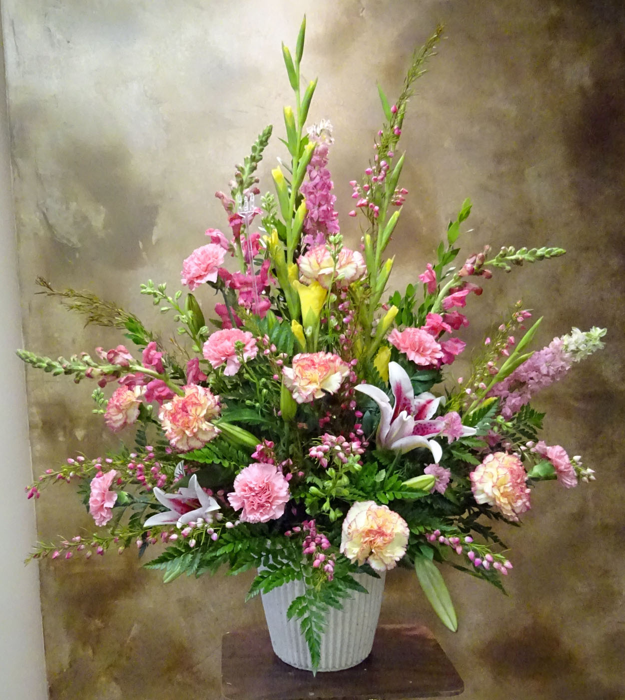 Flowers from Kathy, JoAnne, Patty, Brian, and Susan O'Reilly
