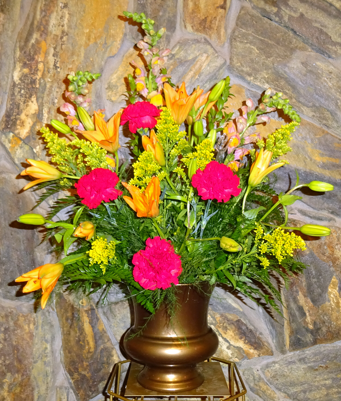 Flowers from Craig and Heidi Burns and Family