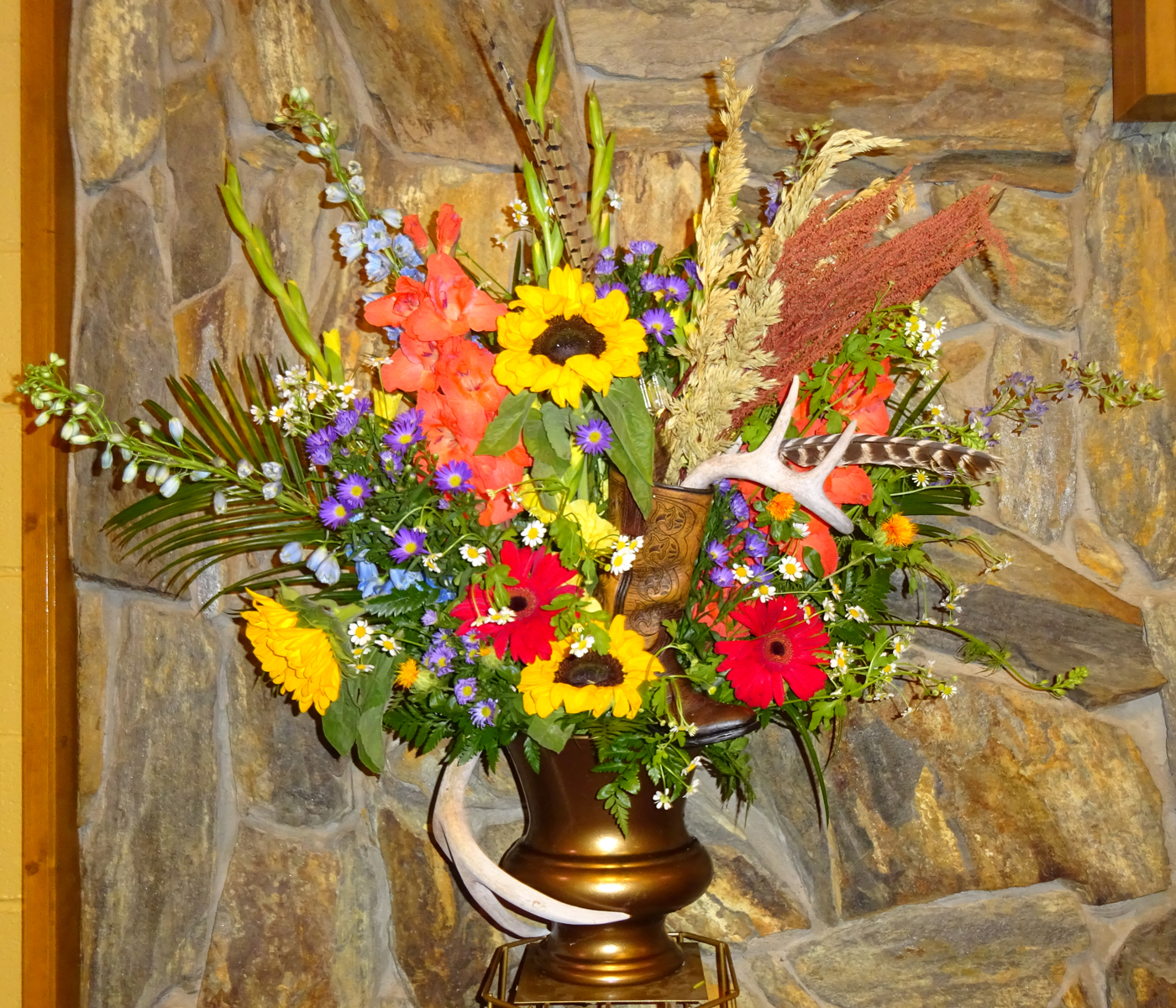 Flowers from Doreen and Family