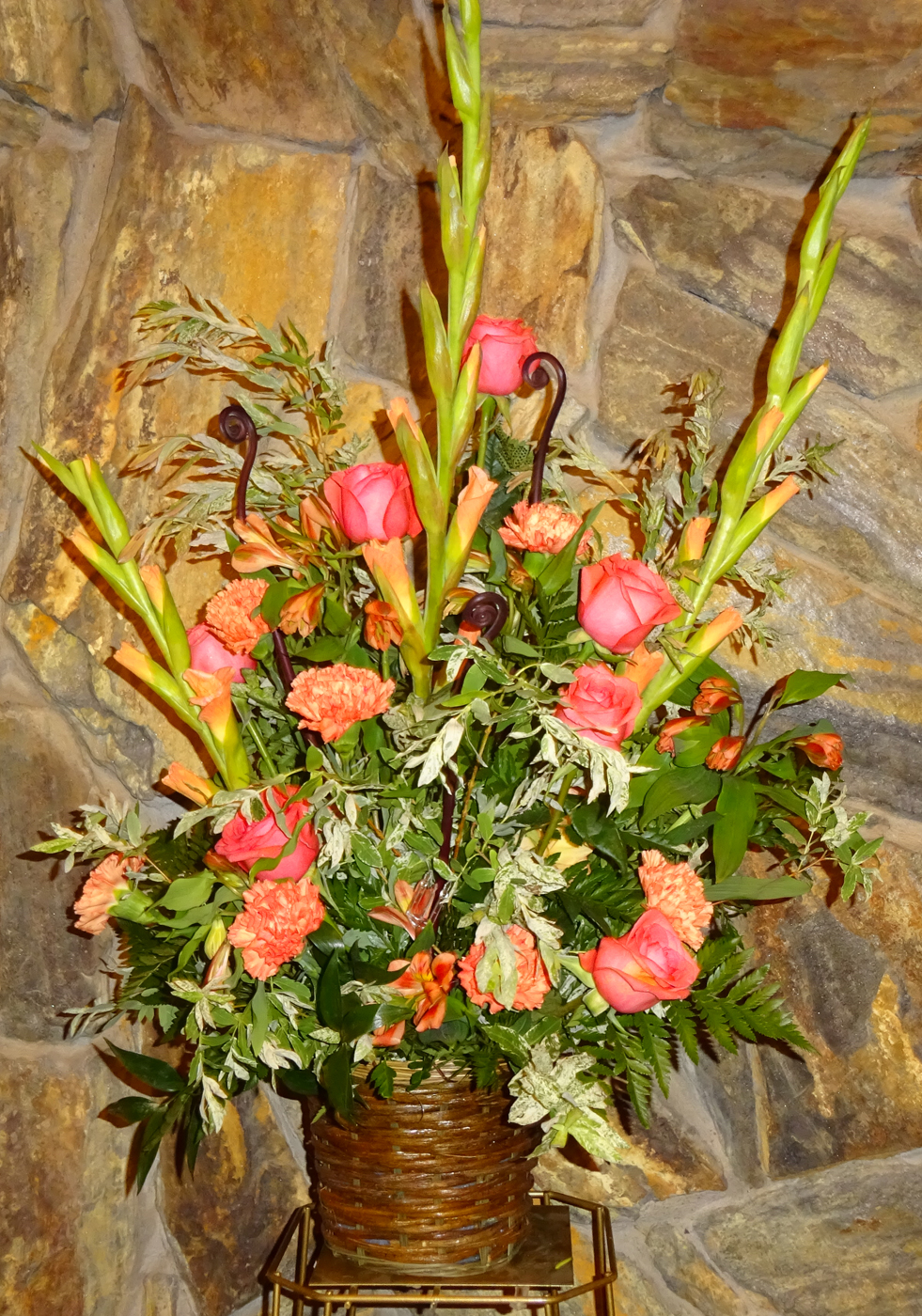 Flowers from Peggy Hauk and Families