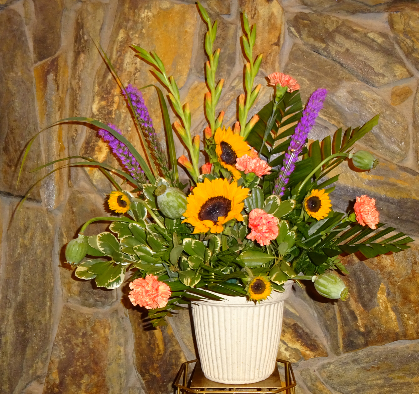 Flowers from Don and Jerry Carley