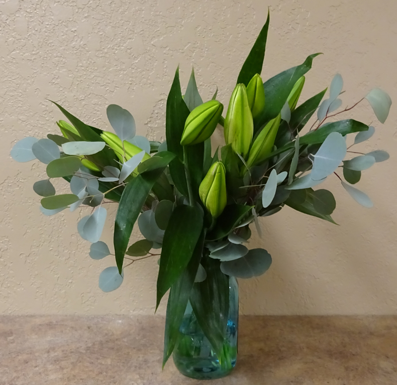Flowers from Stephanie, Ed and Dominic Ledesma