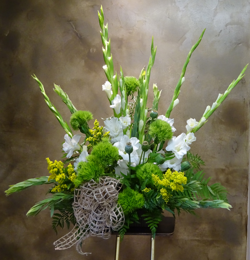 Flowers from John Brunskill and Family