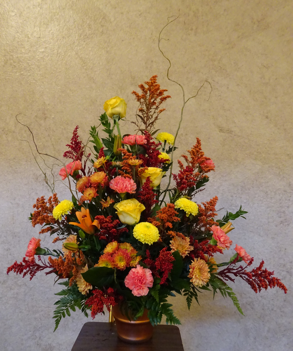 Flowers from Aunt Martha, Uncle Monte, and Family
