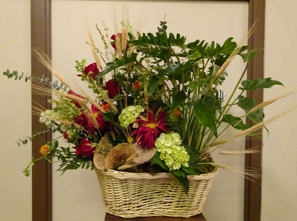 Flowers from Justin and Heather Schreiber, and Family