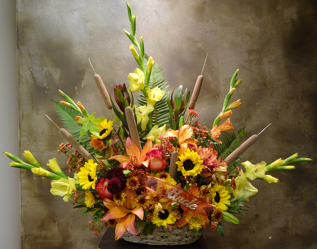 Flowers from "Uncle"