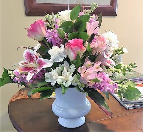 Flowers from April Gearby and Joe Weipert