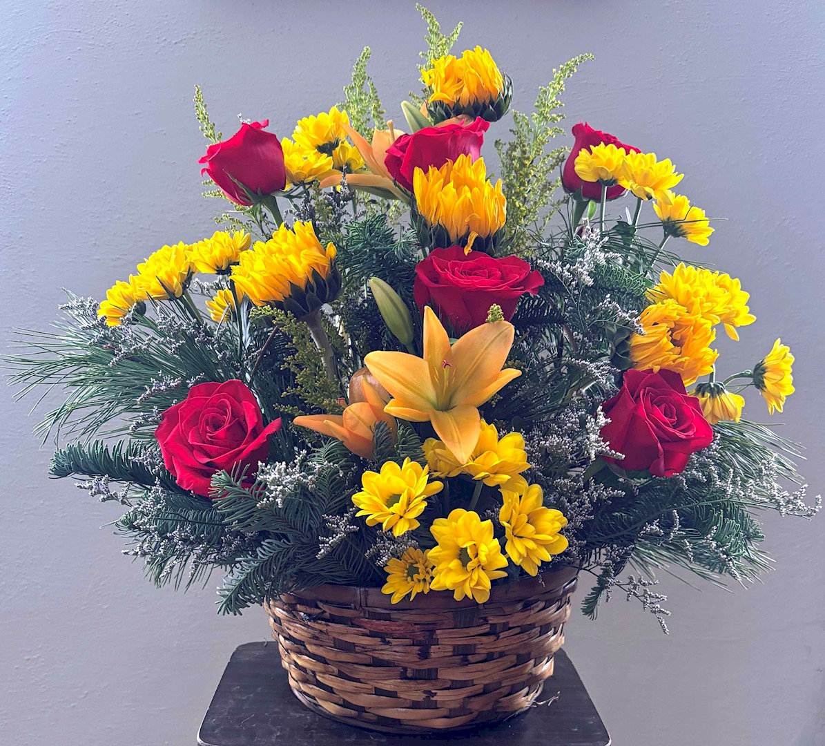 Flowers from Terry and Karen Pinney; Scott and Family; Kevin and Family; and Teresa and Family