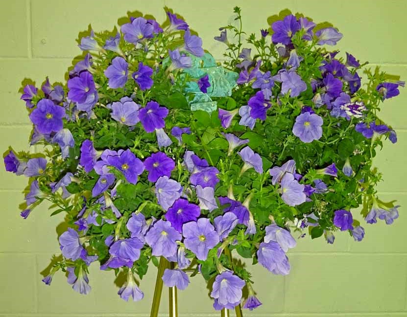 Flowers from Midland Fire Department and MCFPD