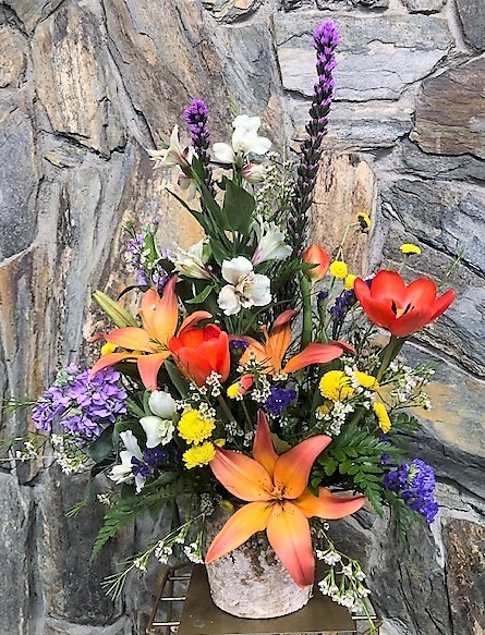 Flowers from Clark, Heather, Drew, Casey, and Jonathan