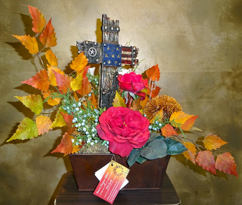 Flowers from Cindy Kruse and Brent Harrison