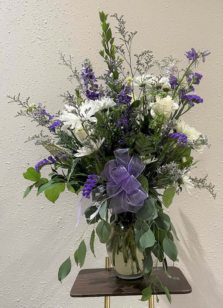Flowers from Sierra, Cheryl, Kendal, and Gunner