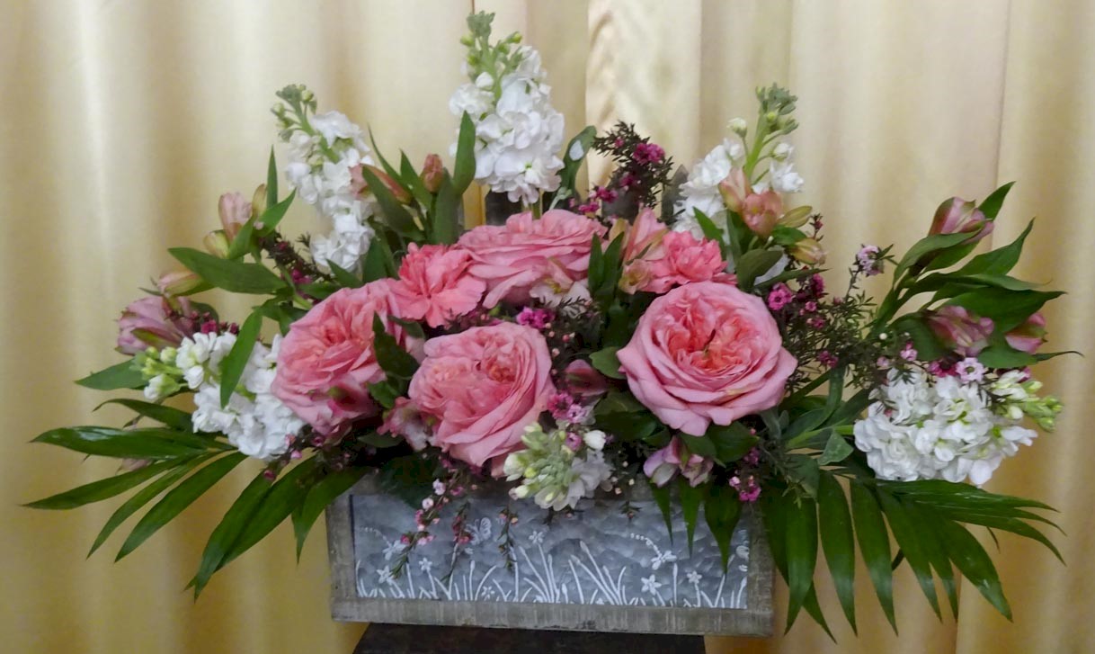 Flowers from Janice and Dean Fitzgerald and Jeff and Robyn Holcomb
