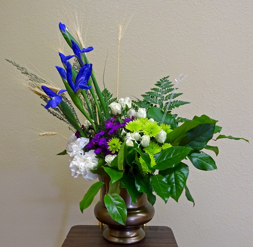 Flowers from NAF Accounting and Mr. Ives
