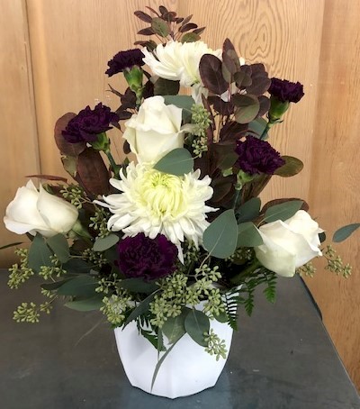 Flowers from Mike and Lib; Mike, Michelle, and Family; Matt, Kim, and Family