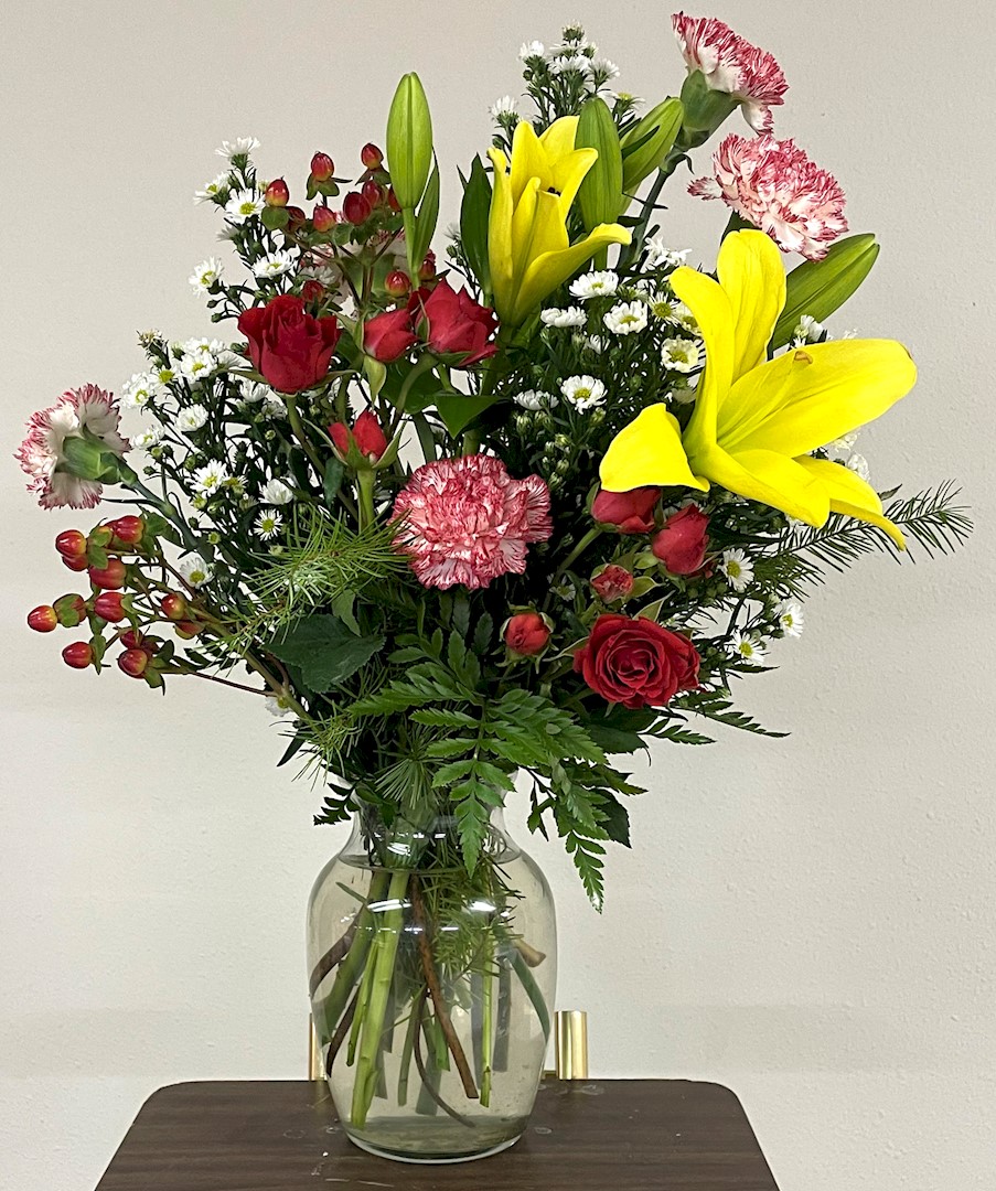 Flowers from Haakon County Commissioners and Haakon County Employees