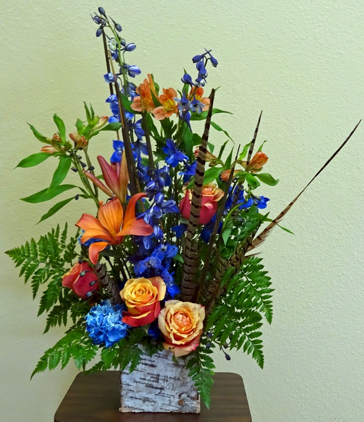 Flowers from Tom Parquet and Jake, Christi, Willow and Remington Heidrich
