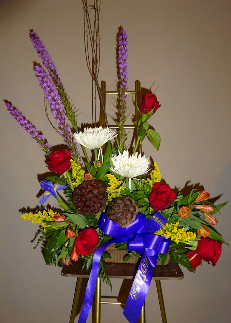 Flowers from Wilma and Curly