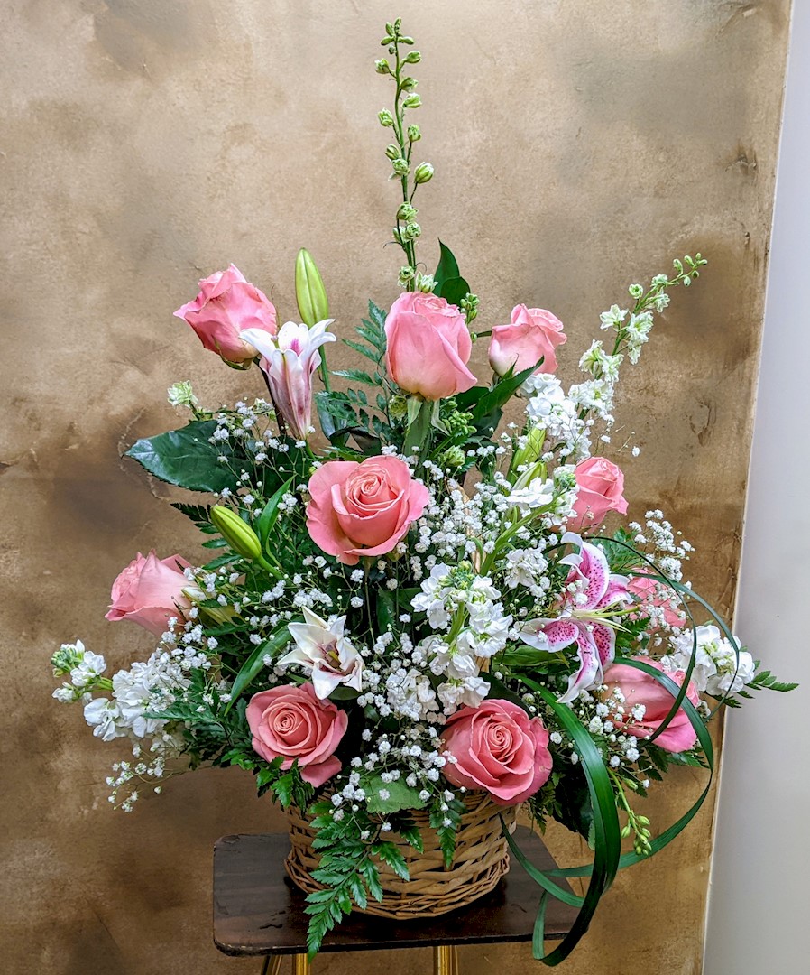 Flowers from Marcia Webb and Martin and Twylah Luedtke