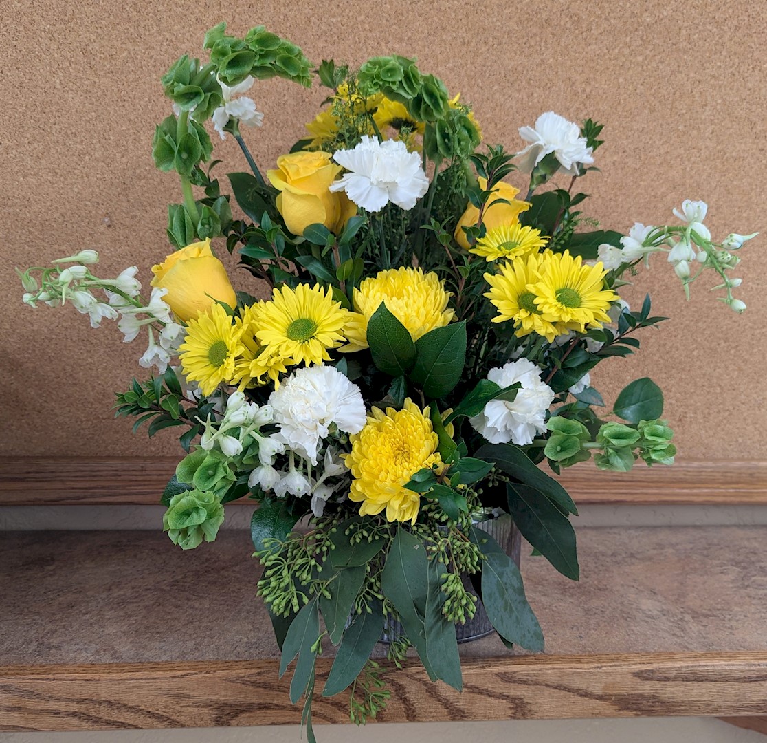 Flowers from Adam, Jodi, Bobbie, Jax, and Kam