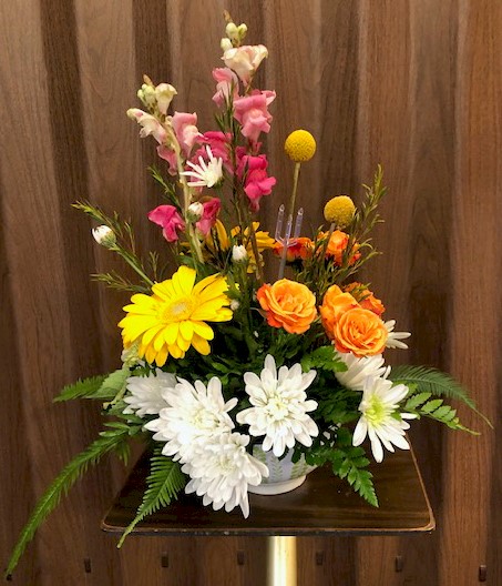 Flowers from Mary and Frank Wilsey