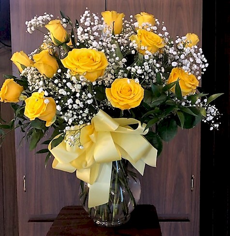 Flowers from Tony, Mary, Spencer, and Matt