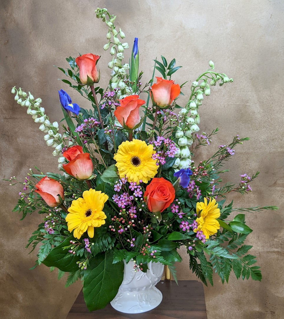 Flowers from Barr's Signs - Barry and Edna, Kianna and Shane; and Kaitlin Knutson