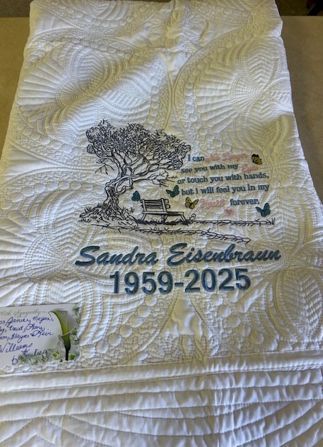 Flowers from Ross and Janice Williams and Families