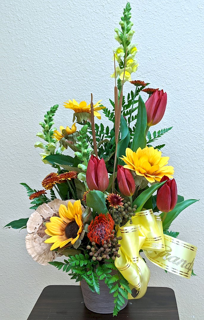 Flowers from Family - "Grandpa"