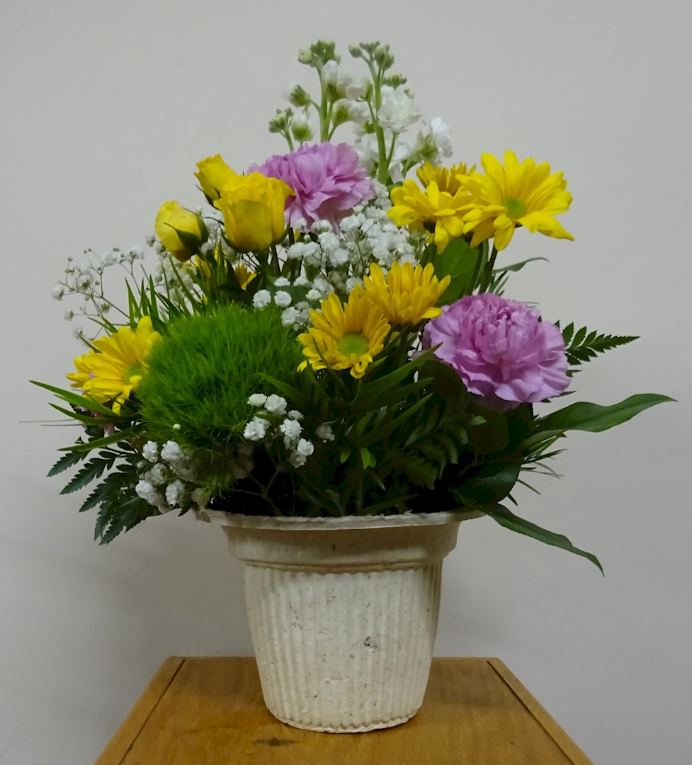Flowers from Wanblee Health Center