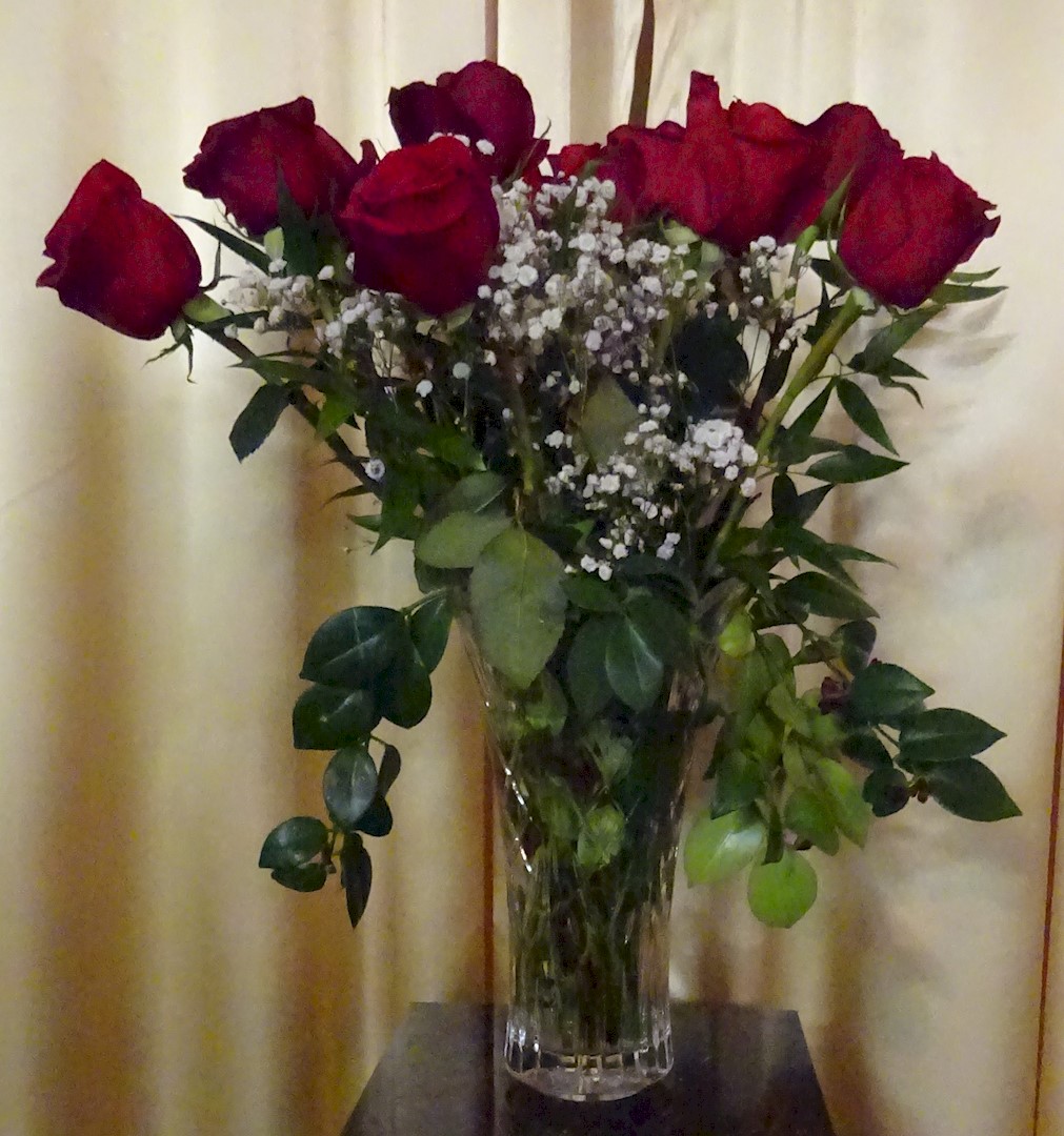 Flowers from Karla, Stephanie, Paul, and Families
