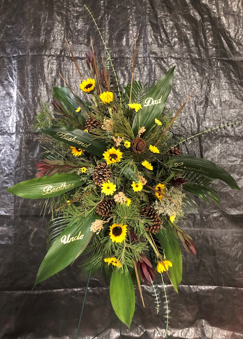Flowers from Family - "Husband" "Dad" "Grandpa" "Brother" "Uncle" 