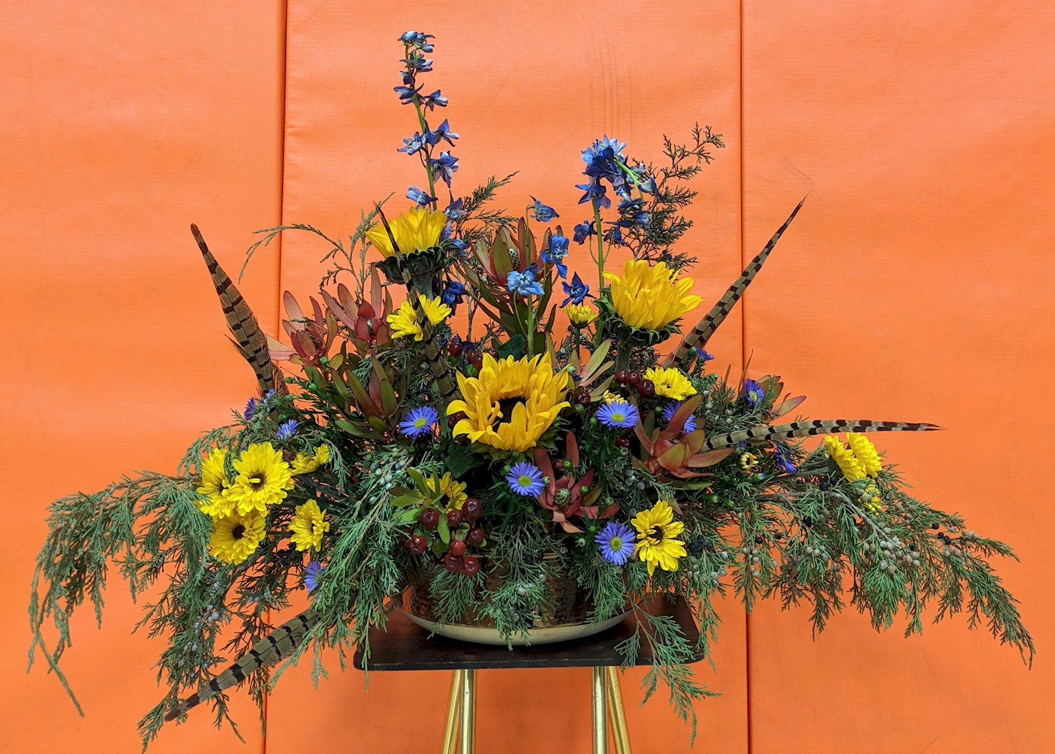 Flowers from Steve and Helen Parke