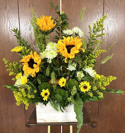 Flowers from Jerry Roseth; Dustin and Carrie; and Chad and Paulette