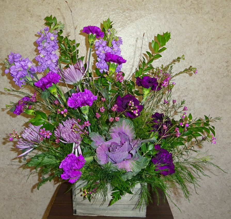 Flowers from Duane, Brenda, Gray, and Family