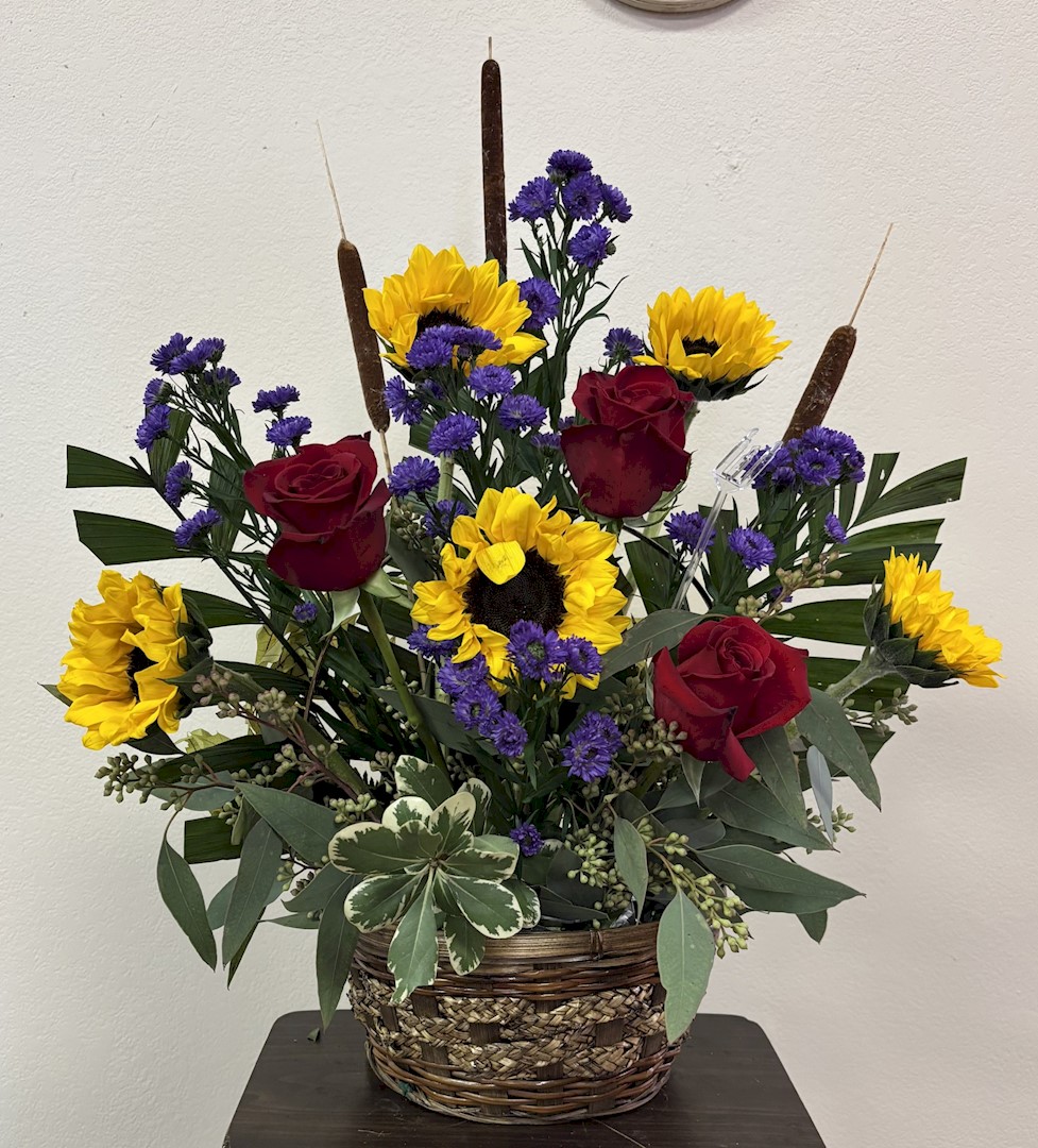 Flowers from Chuck, Janet, and Families