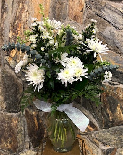 Flowers from Jasper, Sonia, Baeden and Ian Williams
