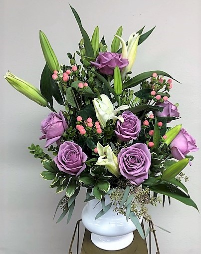Flowers from Brad, Marie, and Zach