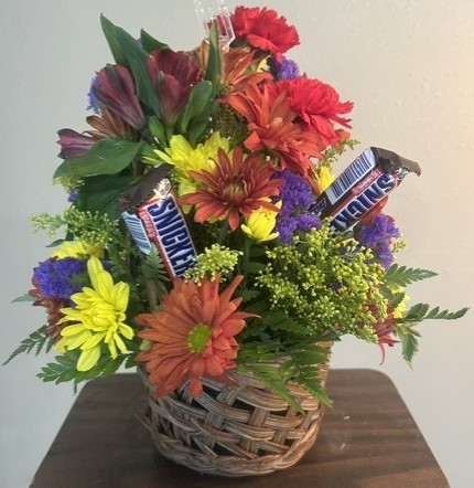 Flowers from Grant and JoDee; Chelsie and Travis; and Garrett and Hope