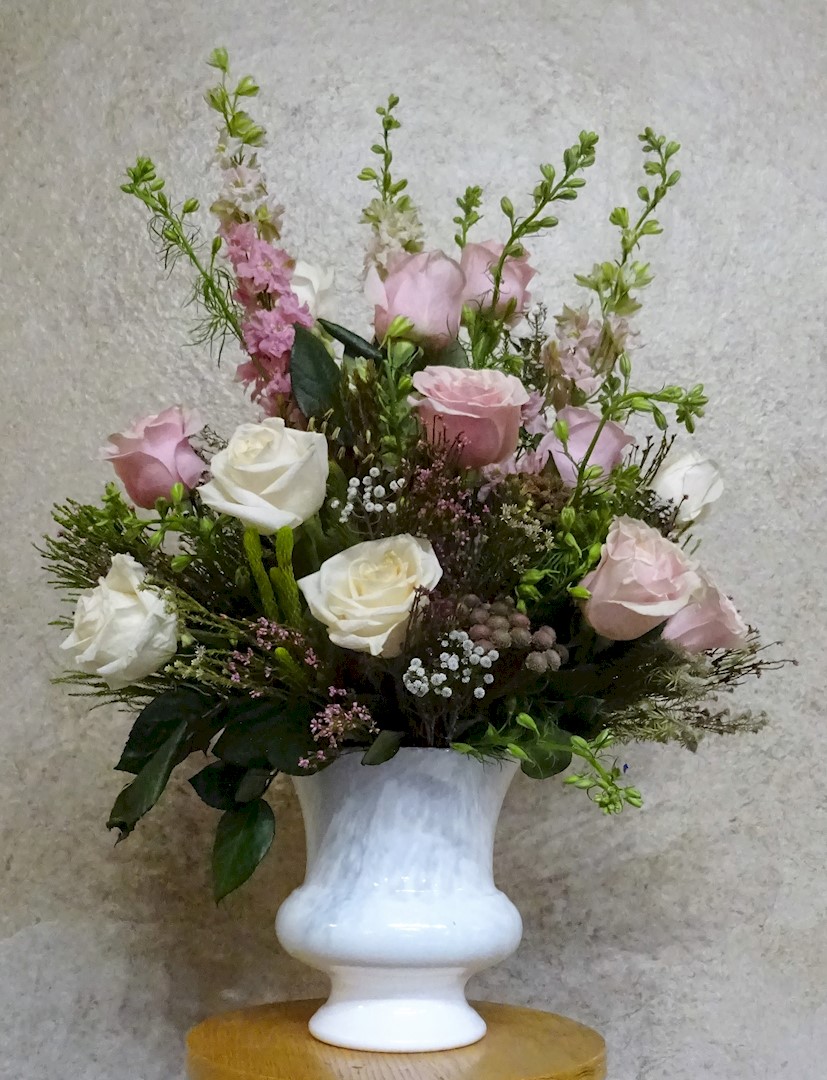 Flowers from Dawn, Tracy, Kelly, and Kari Welsh