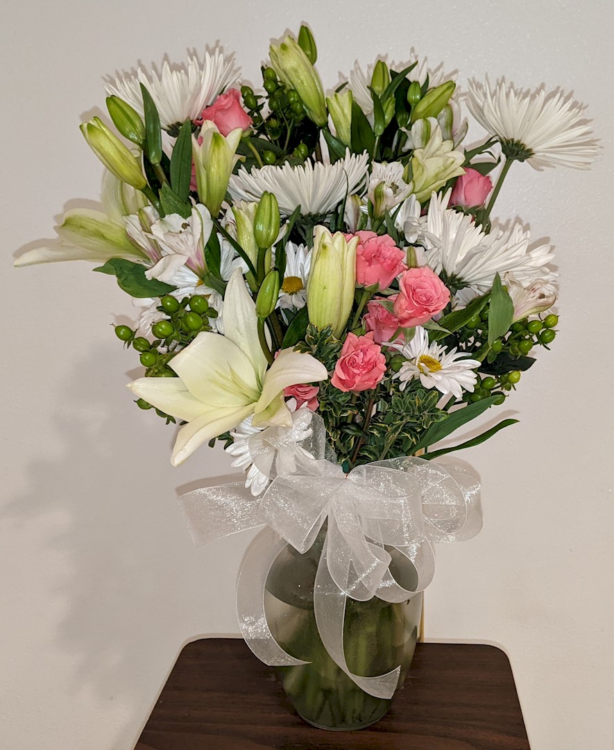 Flowers from Anne, Lesley, Cindy, Carla and Families