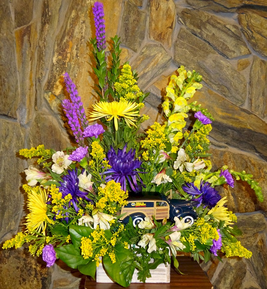 Flowers from the nieces and nephews