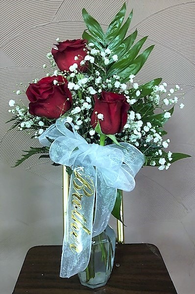 Flowers from "Brother" - Diane, Russ, and Bob