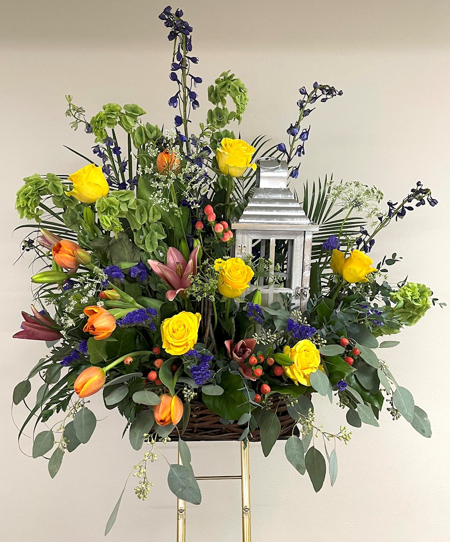 Flowers from Rick, Patt, and Sarah Hustead and the Wall Drug staff