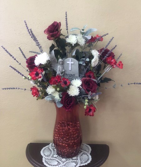 Flowers from 5th-12th Music Students