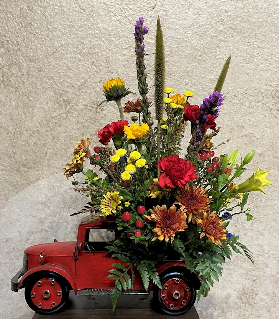 Flowers from Pat, Jackie, and Family