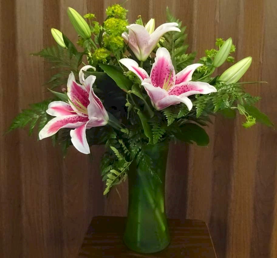 Flowers from Tim, Chelsea, Christa, Theres, and all A Hart Staff and Residents