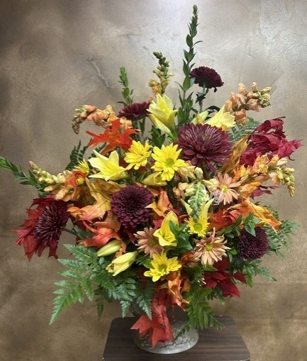 Flowers from Janice Parsons; Bryan and Sharon Olivier; Nancy Hohwieler; Earl and Jodi Parsons; and Mike and Melody Parsons